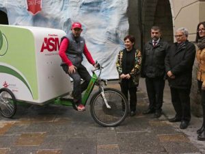 Girona apoya el reparto de mercancías con triciclos eléctricos